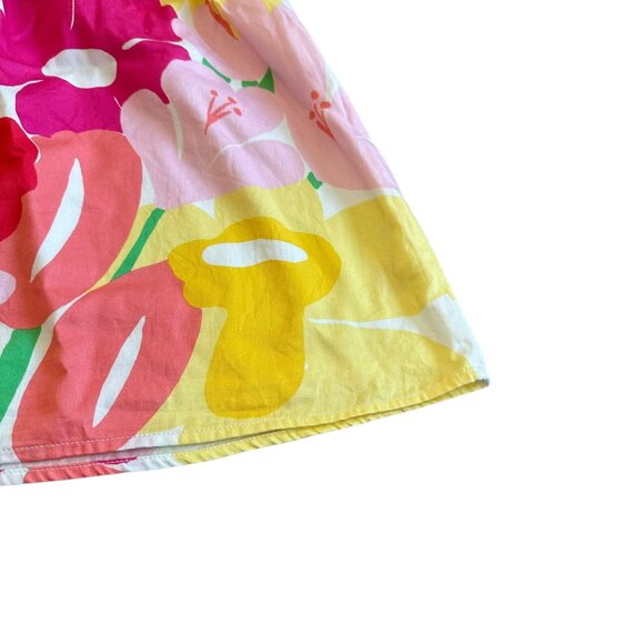 Lilly Pulitzer Lavish Lilly Floral Print Mini Skirt Pull-On Stretch Size Small - Picture 5 of 10